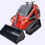 Xinfa R460 Skid Steer Loader - Strong Radial Lift for Trenching and Loading