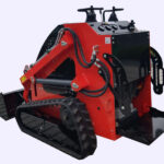 Xinfa R460 Skid Steer Loader - Strong Radial Lift for Trenching and Loading