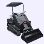 R490 skid steer loader for sale heavy-duty compact loader powerful engine construction