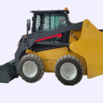 X55 mini skid steer loader compact small loader for landscaping and farming