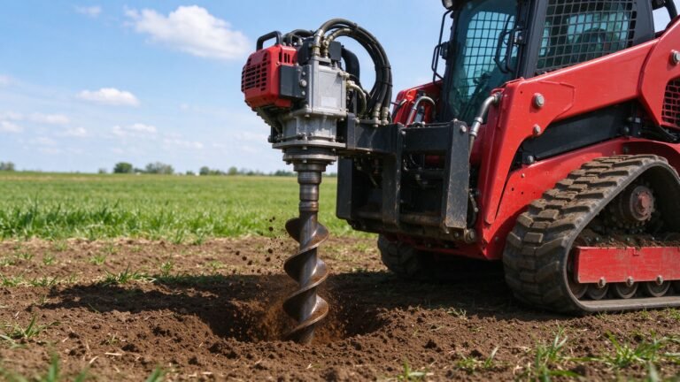 Skid Steer Auger Attachment: Complete Drilling Guide